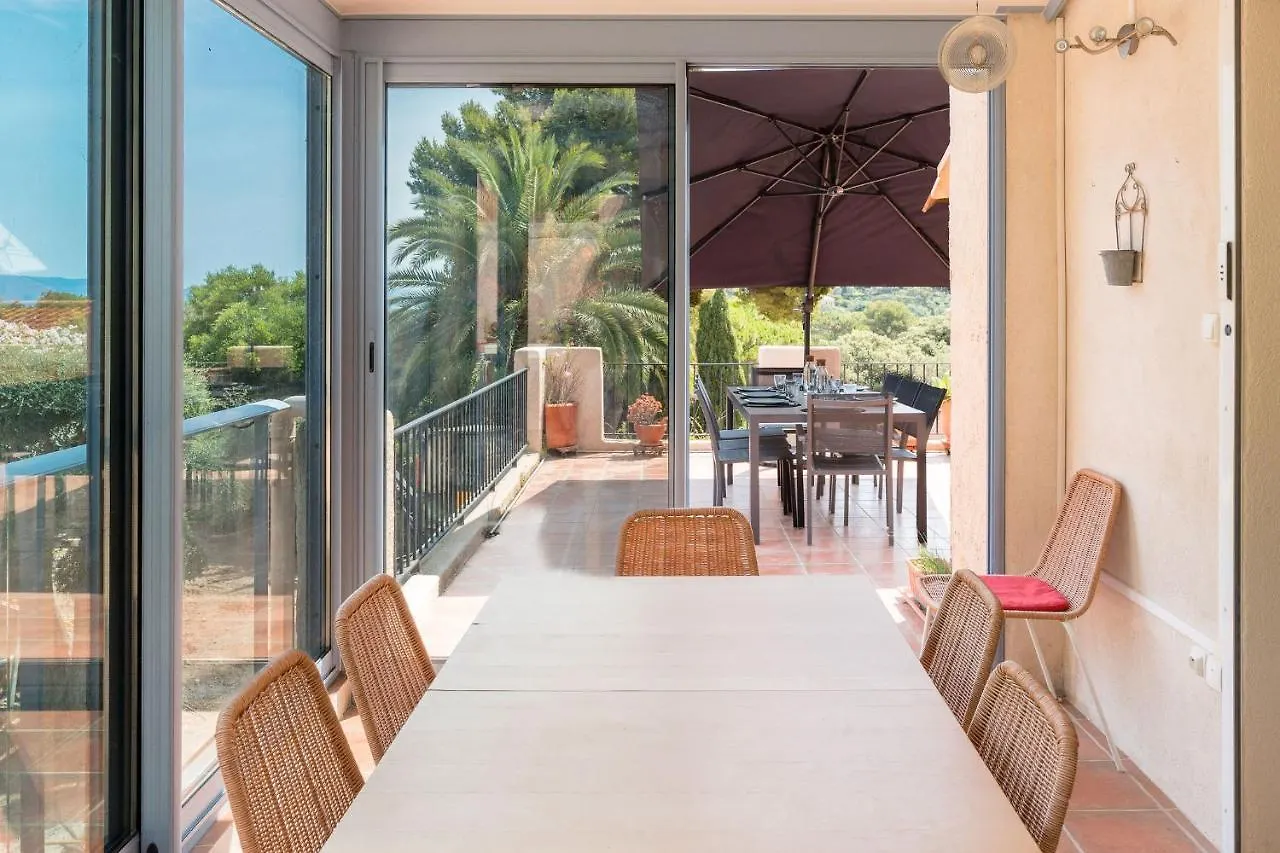 Villa Vue Mer Presqu'Ile De Giens Avec Piscine Hyeres